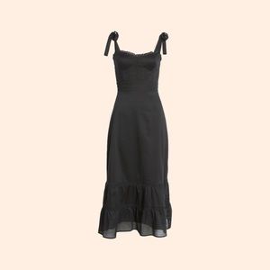 Reformation Noa Dress (Black)